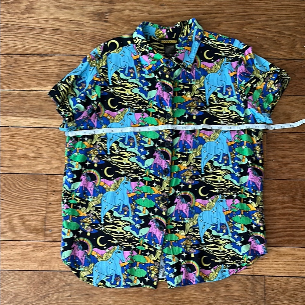 Nooworks Joyce Button-up in Unicorns